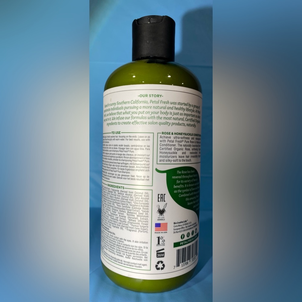 Petal Fresh Pure Softening Conditioner w/ Rose and Honeysuckle - Picture 2 of 3